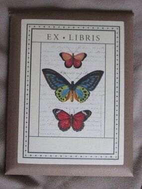 NWT packet of bookplates